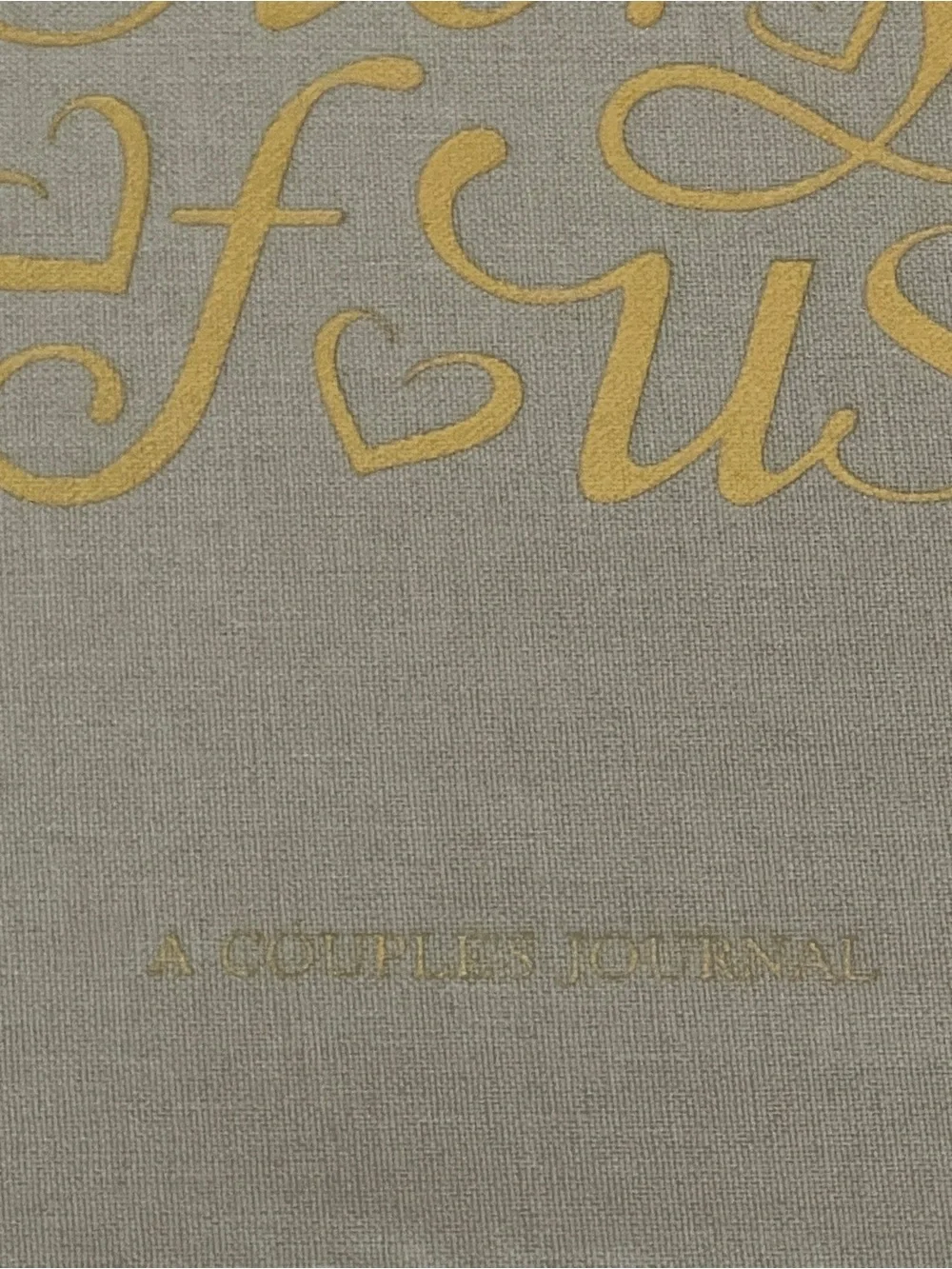 The Story of Us, Linen Dating 1st to 70th Anniversary Couple Memory Book